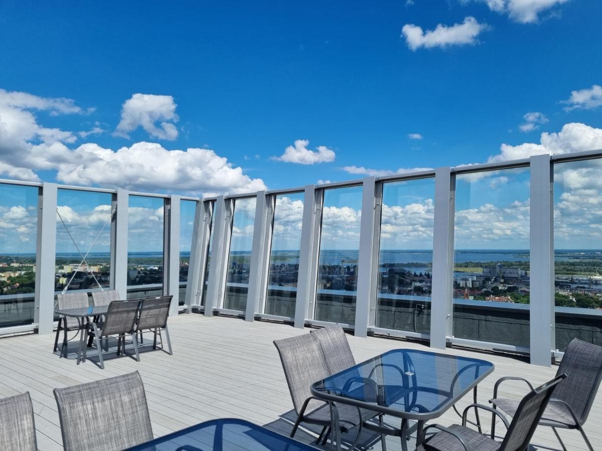 Jbhotels Apartament Comfort Hanza Tower Szczecin Exterior photo